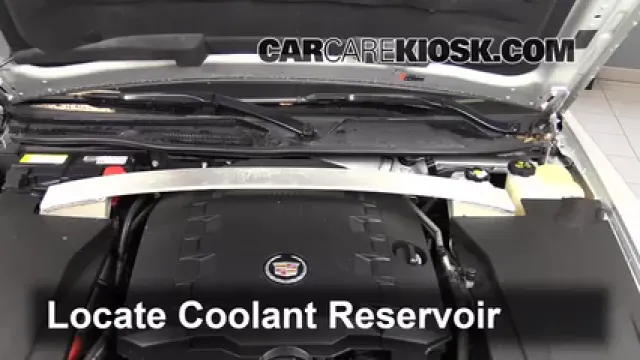 2011 Cadillac STS 3.6L V6 Antigel (Liquide de Refroidissement) Vérifiez le niveau d'antigel